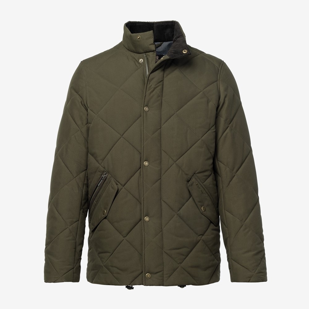 Barbour Winter Chelsea Quilted Jacket in Dark Olive MSRP$385 Great Reviews